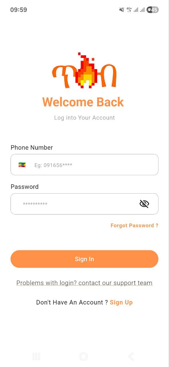 Tibeb app screenshot